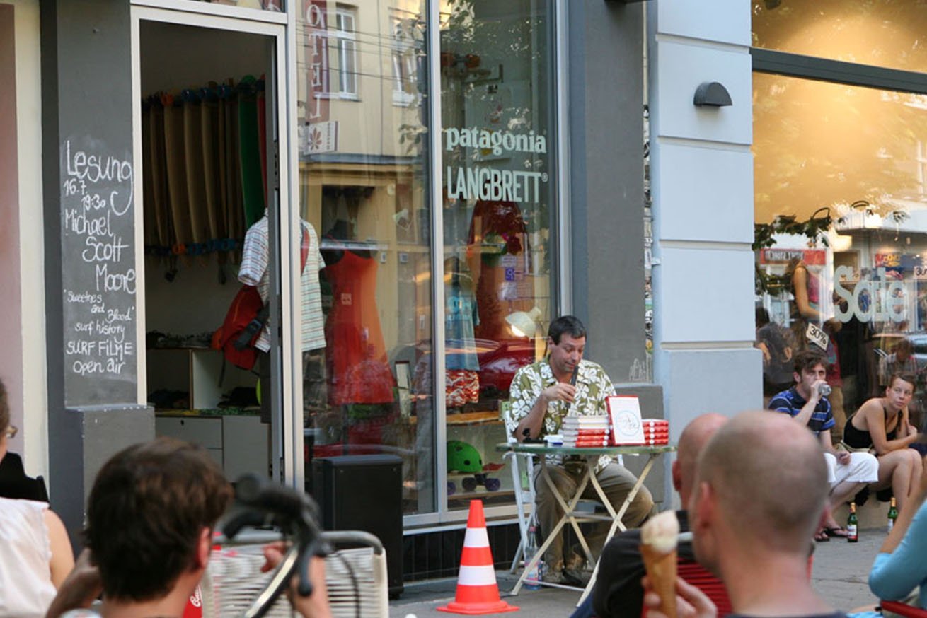 lesung mit michael scott moore - LANGBRETT