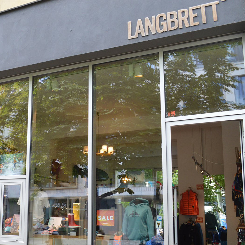 LANGBRETT Laden in Berlin. Spezialist für Patagonia Outdoor Kleidung.