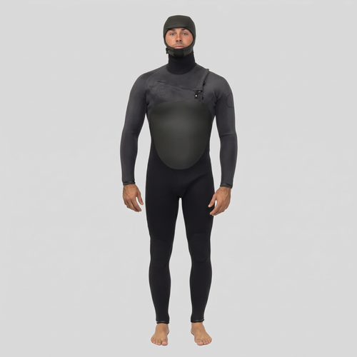 Neoprenanzug Vissla High Seas ll 5/4 Men's Hooded Wetsuit - LANGBRETT