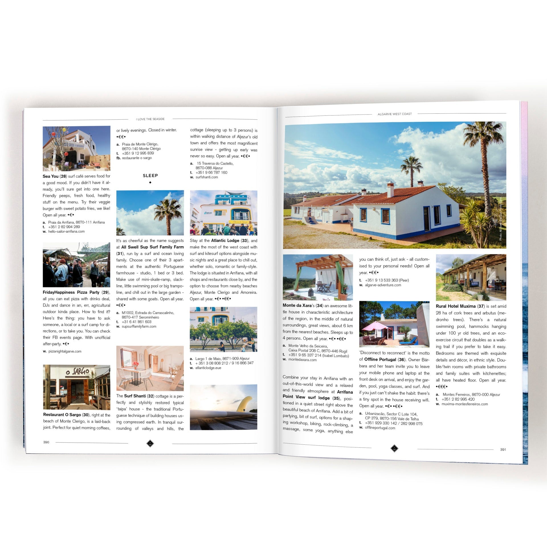 i love the seaside surf & travel guide to france, spain & portugal - LANGBRETT
