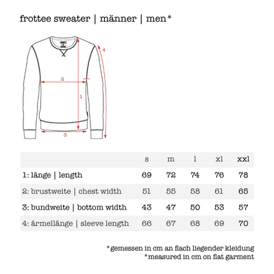 frottee sweater | männer - LANGBRETT