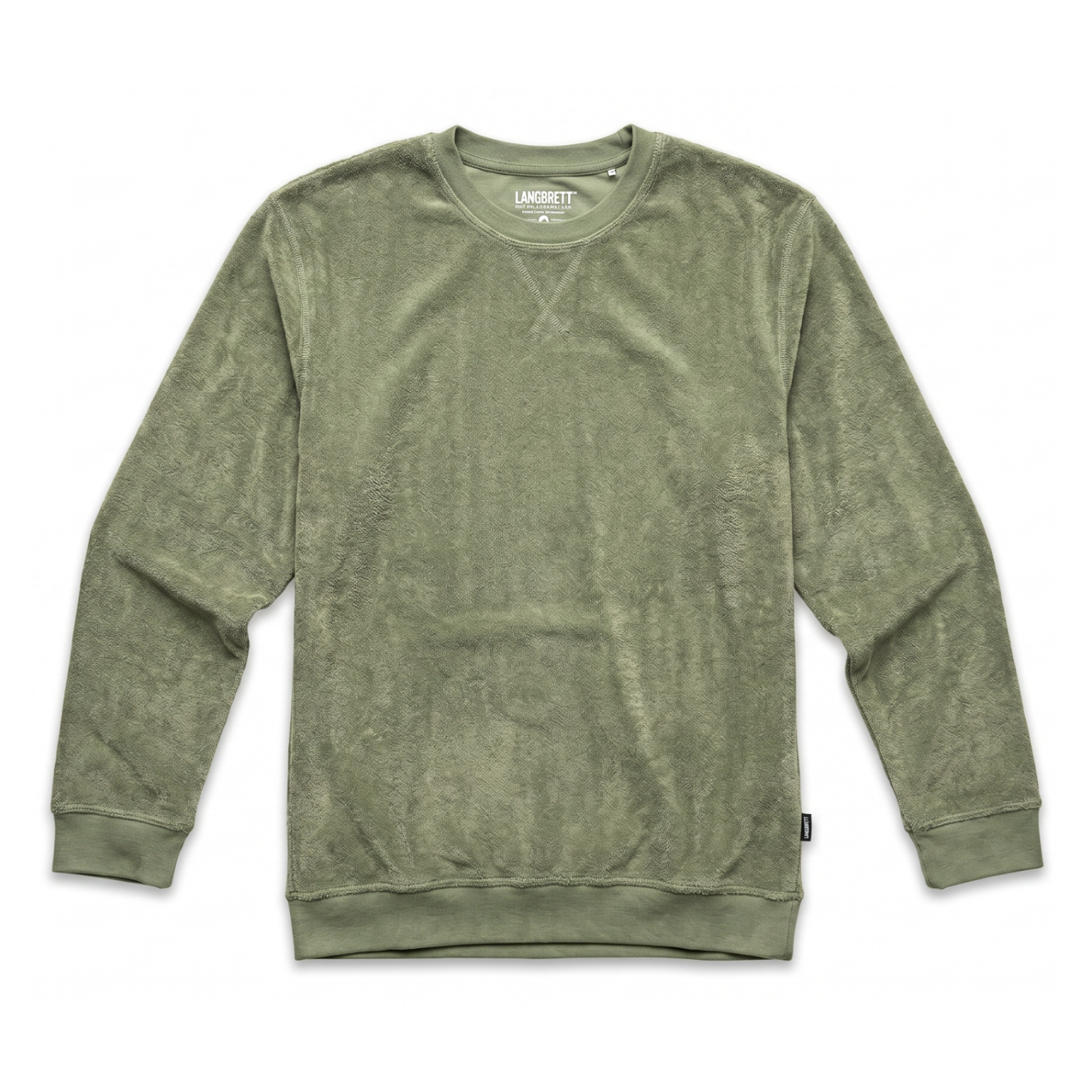 frottee sweater | männer - LANGBRETT