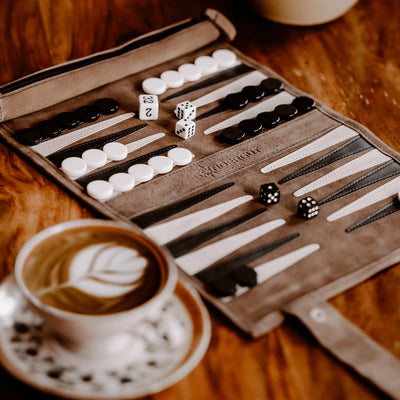 travel backgammon set | mocca