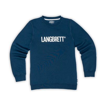 bio - baumwoll logo sweater - LANGBRETT