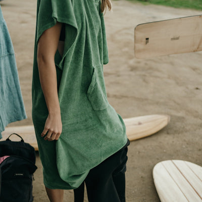 frottee surf poncho - LANGBRETT