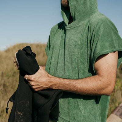 frottee surf poncho - LANGBRETT