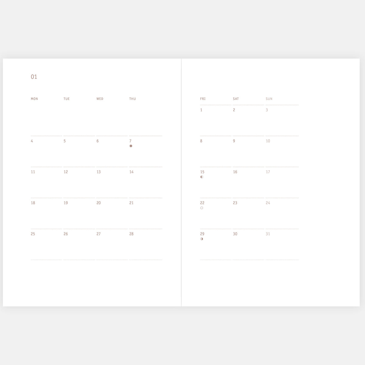Kalender Everyday 2027