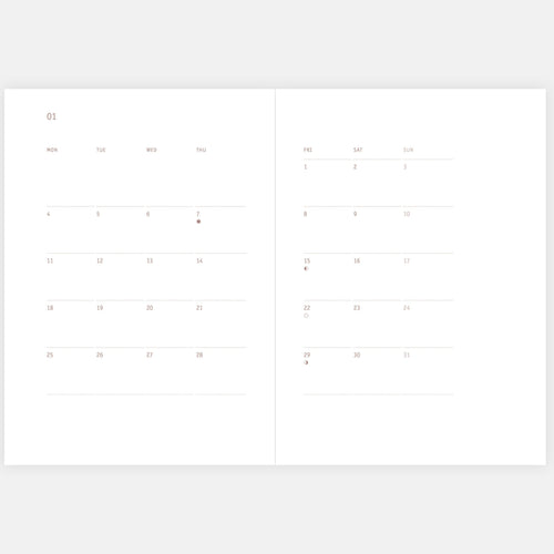 Kalender Everyday 2027