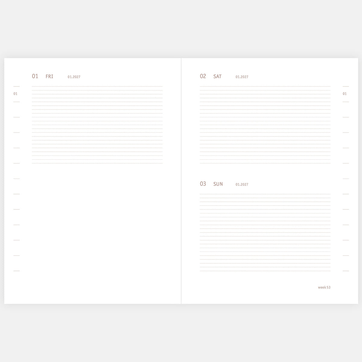 Kalender Everyday 2027