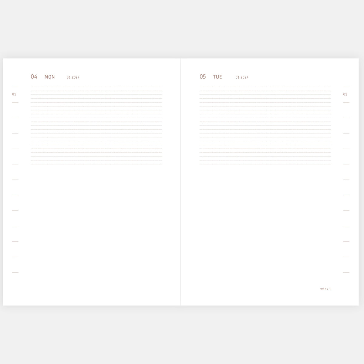 Kalender Everyday 2027