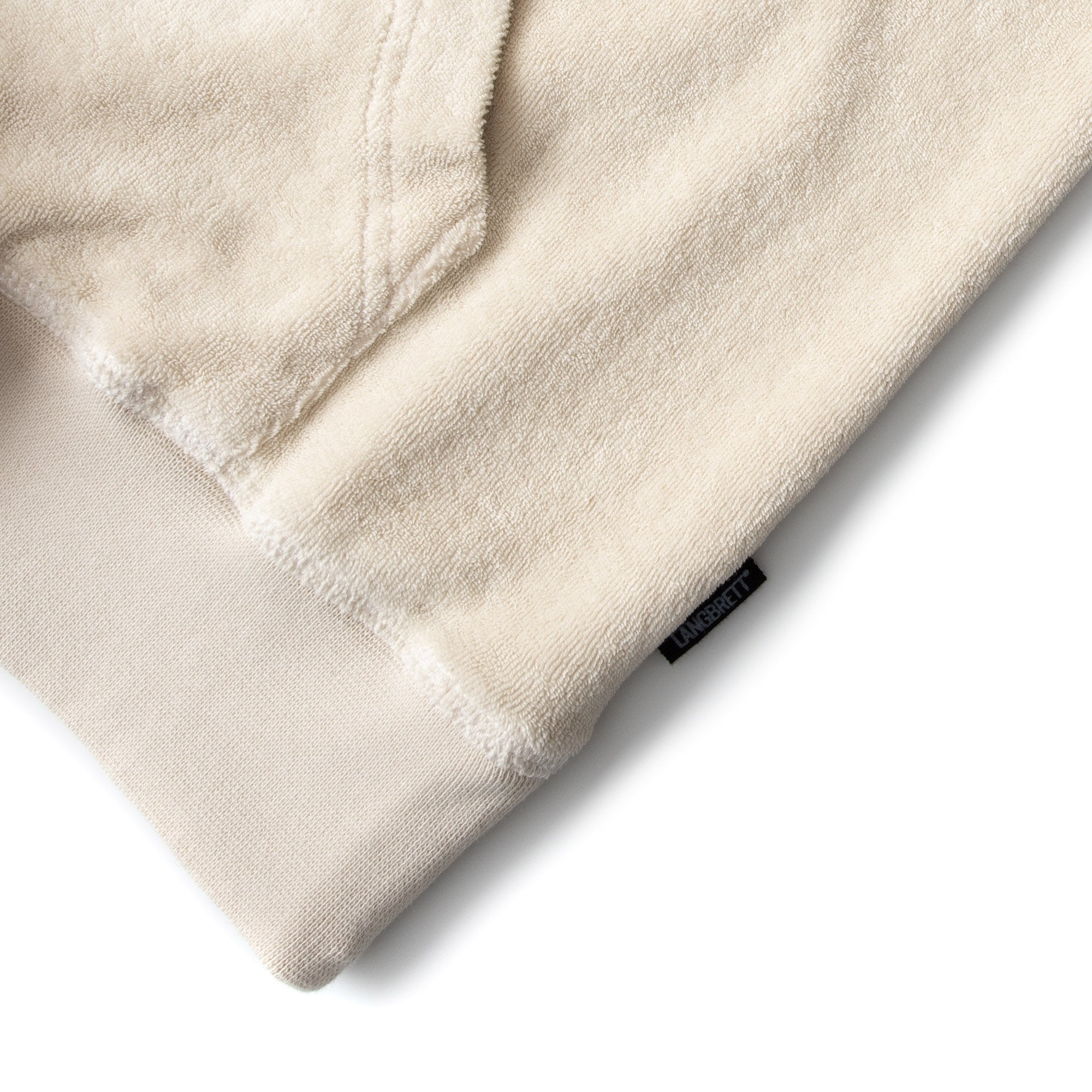frottee hoodie - LANGBRETT