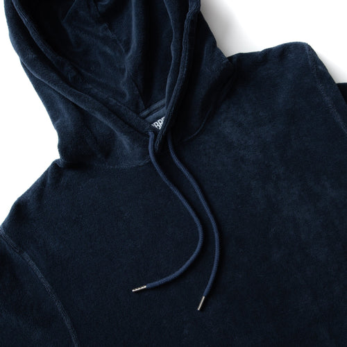 frottee hoodie - LANGBRETT