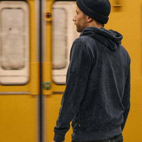frottee hoodie - LANGBRETT
