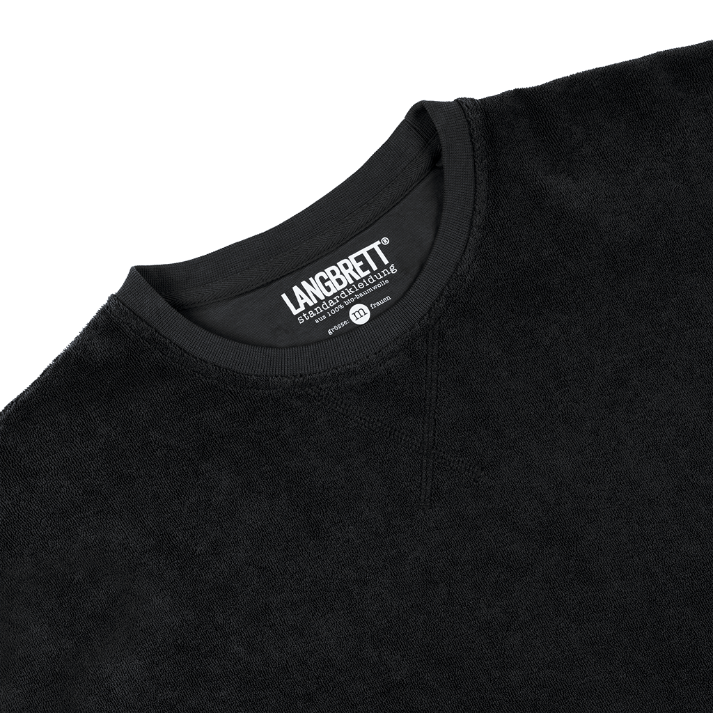 frottee sweater | frauen - LANGBRETT