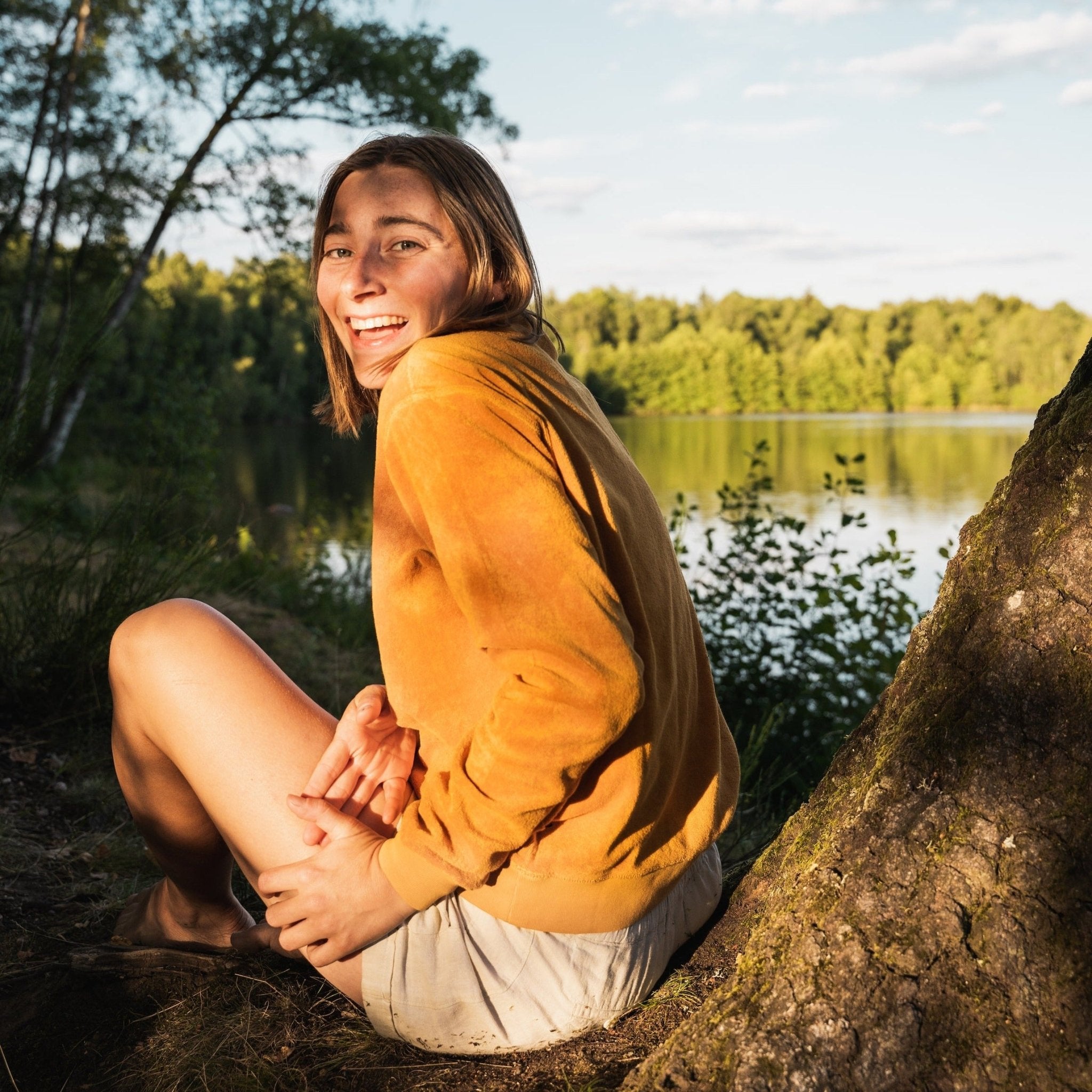 frottee sweater | frauen - LANGBRETT