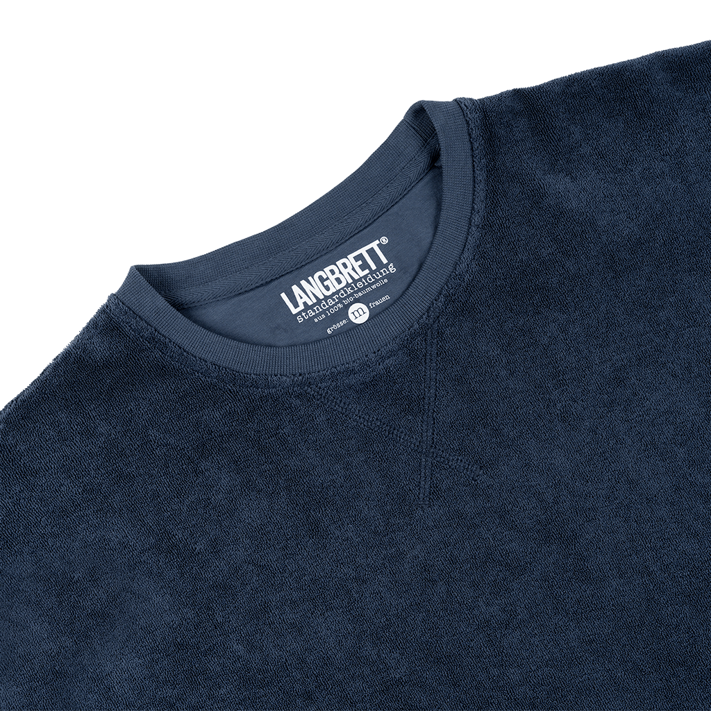 frottee sweater | frauen - LANGBRETT