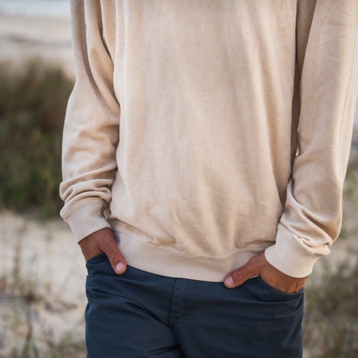 frottee sweater | männer - LANGBRETT