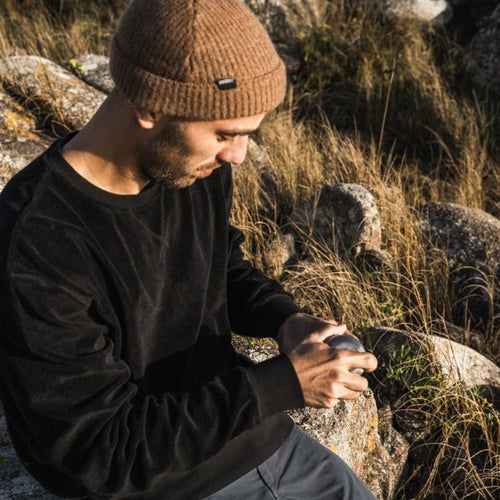 frottee sweater | männer - LANGBRETT