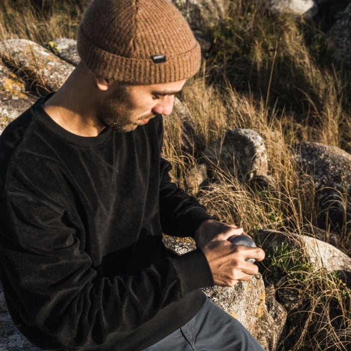 frottee sweater | männer - LANGBRETT