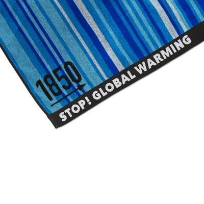 globales klimahandtuch 2023 | STOP! global warming - LANGBRETT