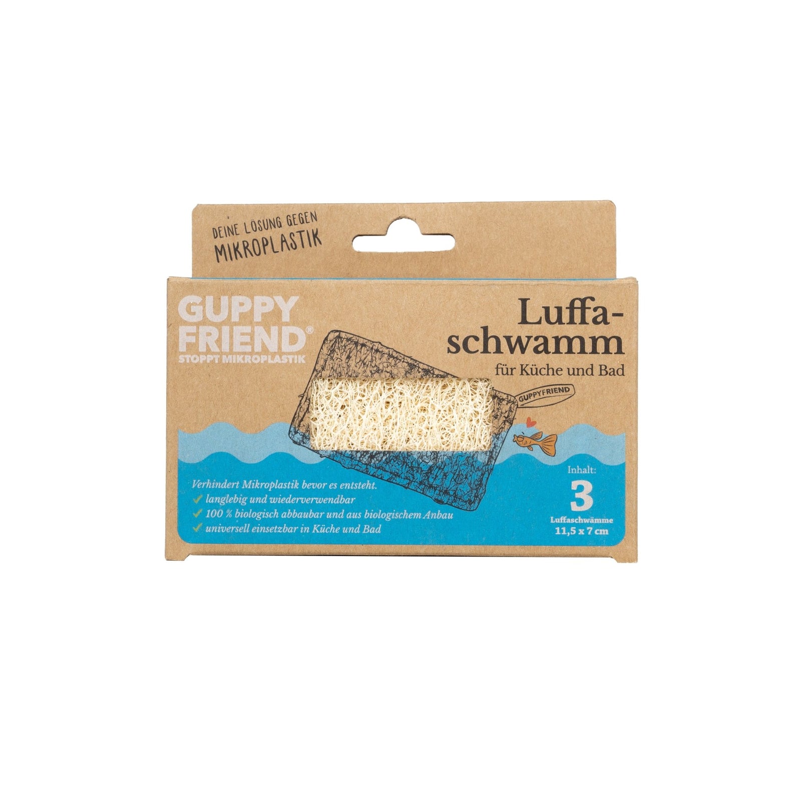 GUPPYFRIEND luffaschwamm - LANGBRETT