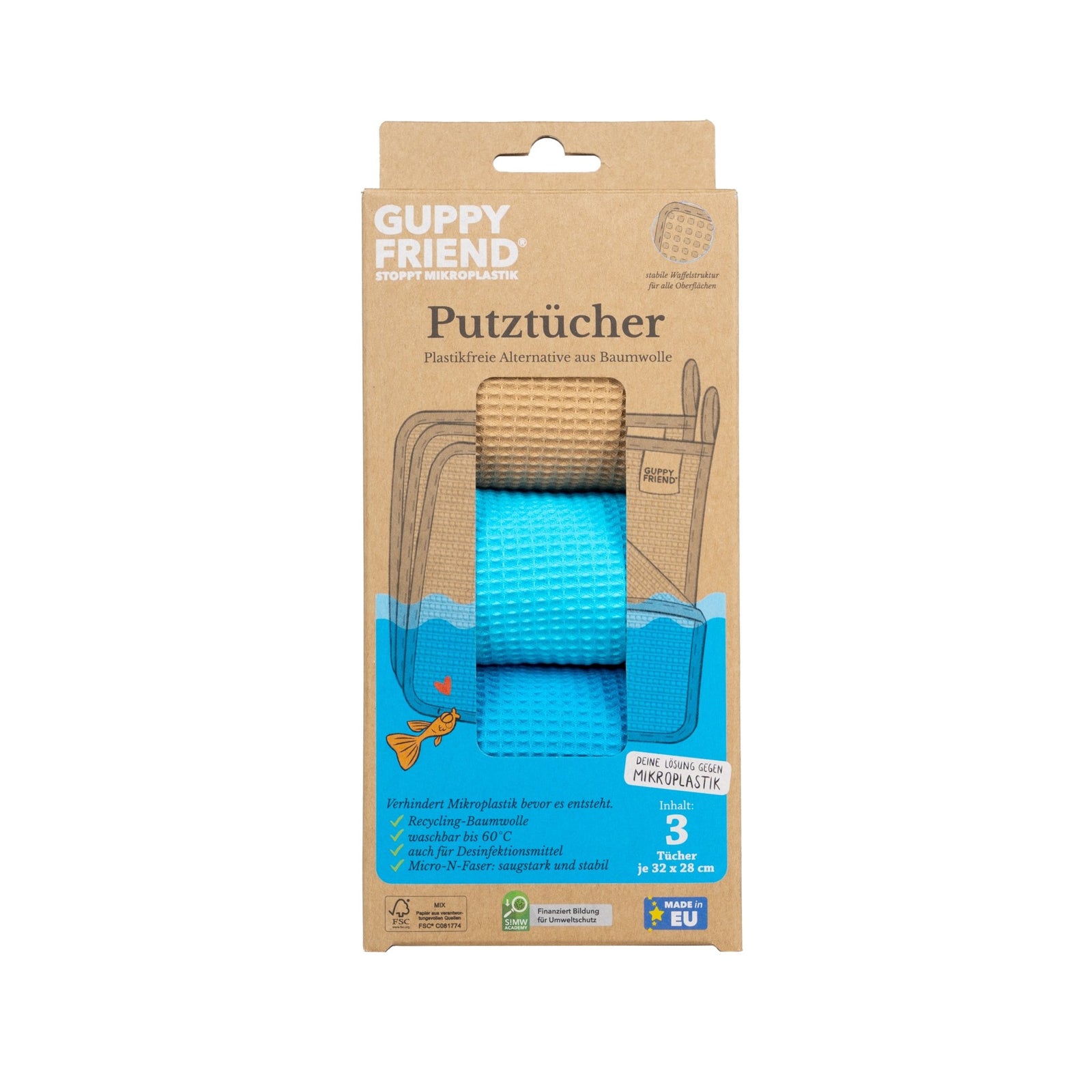 GUPPYFRIEND putztücher - LANGBRETT