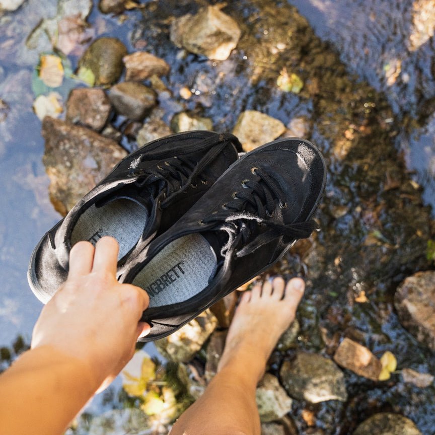 LDR sneaker | nubukleder - LANGBRETT
