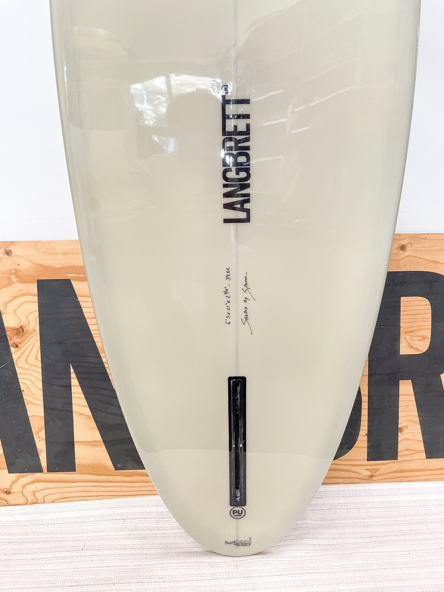 shortboard 6'3" - LANGBRETT