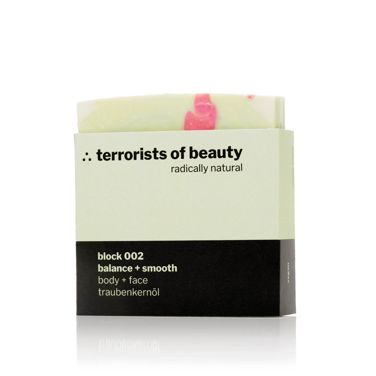 terrorists of beauty blockseife | block 002 balance + smooth - LANGBRETT