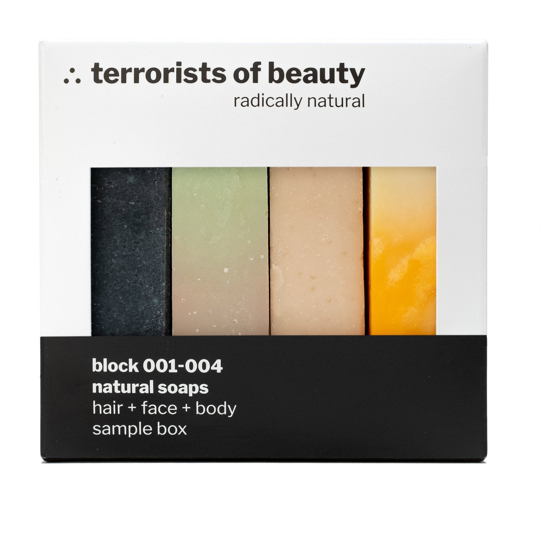 terrorists of beauty sample box | block 001 - 004 - LANGBRETT